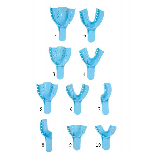 Impression Trays sizes 1-10