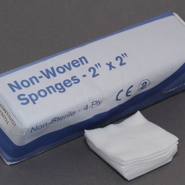 Non-Woven Sponges 2x2 - 5000 PCS