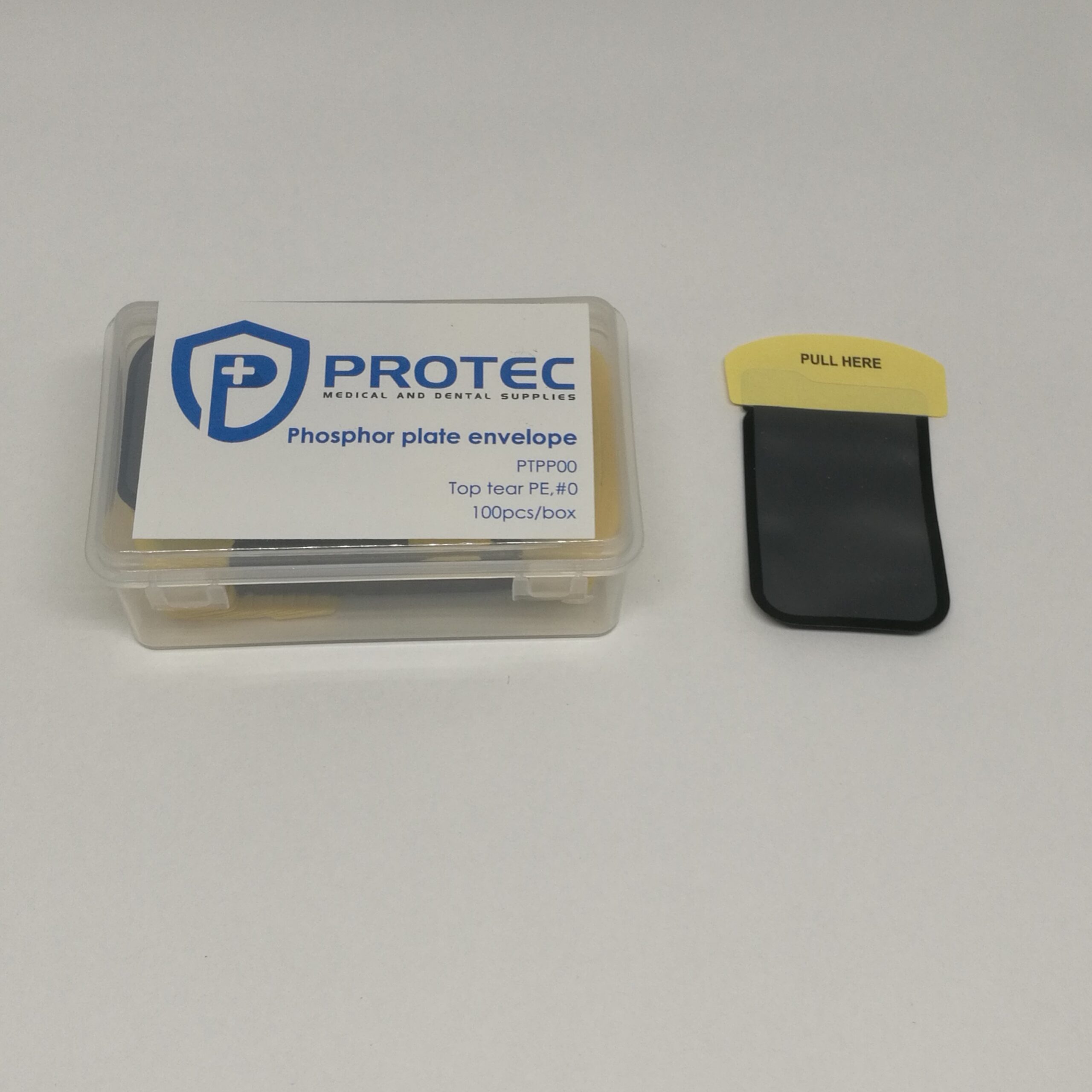 Phosphor plate envelope