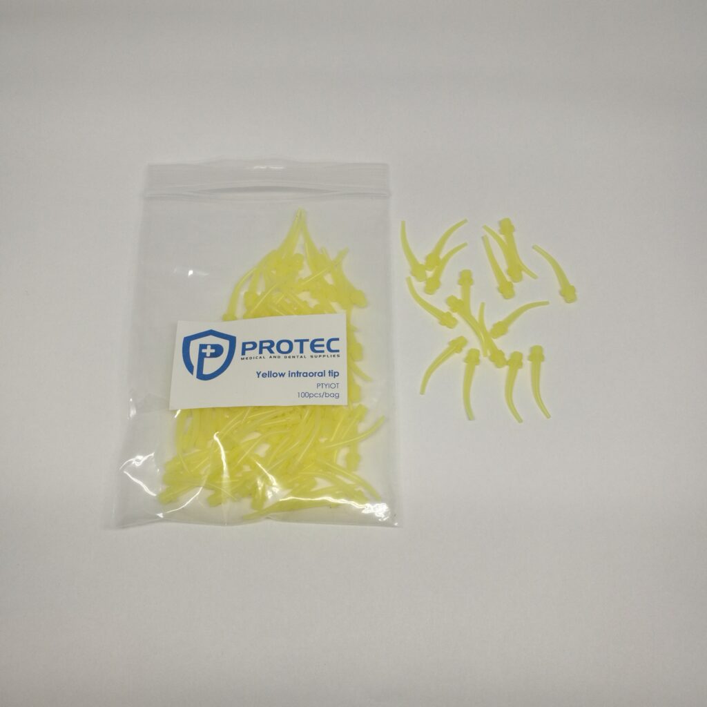 Yellow intraoral tip 100pcs