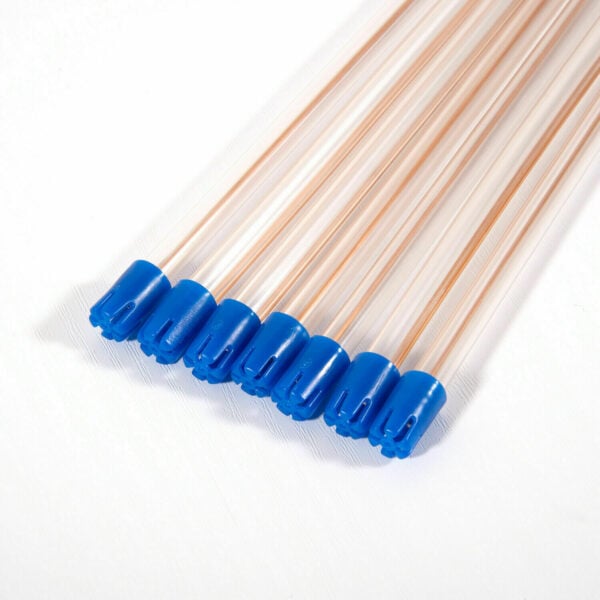 Saliva ejectors clear/blue tip 100 per bag