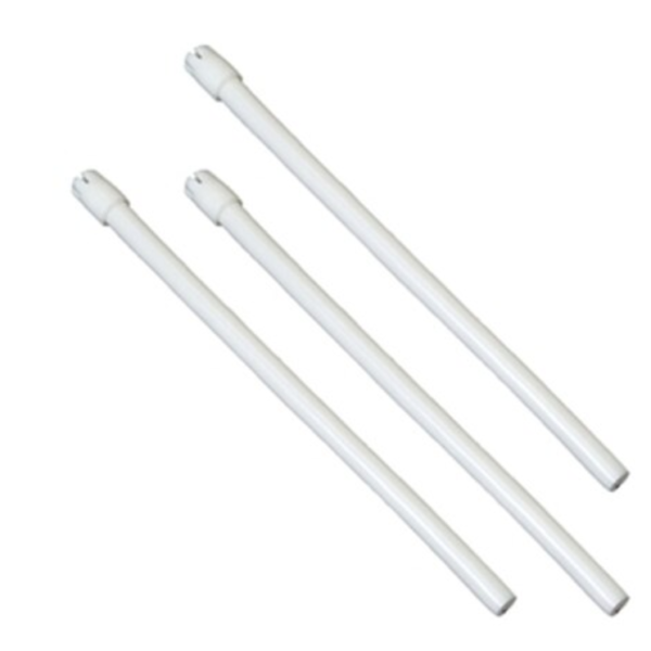 Saliva ejectors white/white tip 100 per bag