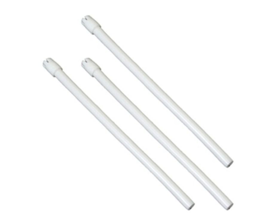 Saliva ejectors white/white tip 100 per bag