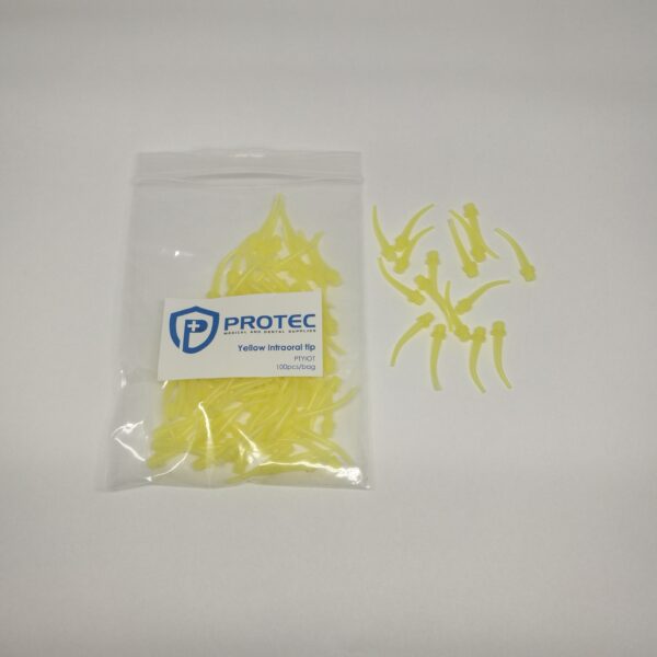 Yellow intraoral tip 100pcs